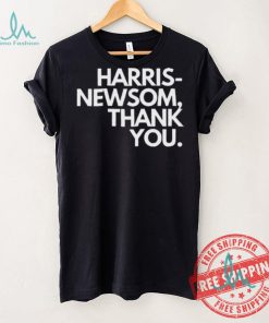 Official Callmeshivy Harris Newsom Thank You Shirt