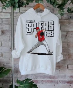 Official Carson Spiers MLB Cincinnati Reds #68 Player t shirt