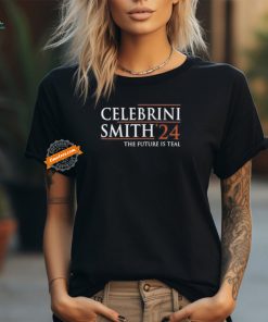 Official Celebrini Smith 24 The Future Is Teal Shirt