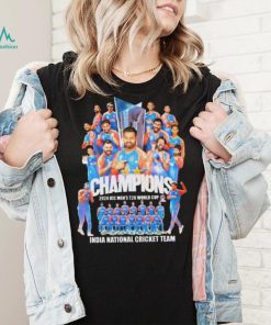 Official Champions 2024 ICC Men’s T20 World Cup India National Cricket Team shirt