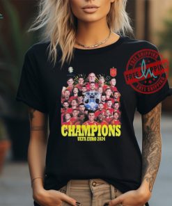 Official Champions UEFA Euro 2024 Spain T Shirt