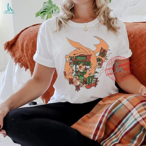 Official Charizard community family business T shirt