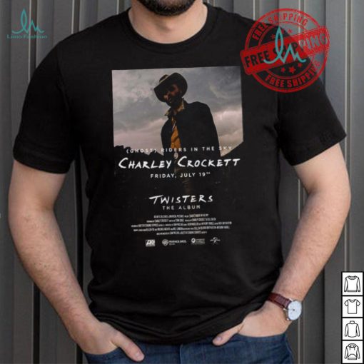 Official Charley crockett ghost riders in the sky from twisters movie the album shirt