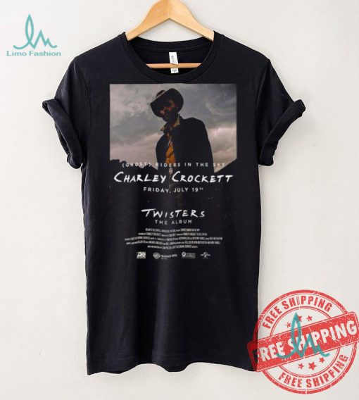 Official Charley crockett ghost riders in the sky from twisters movie the album shirt