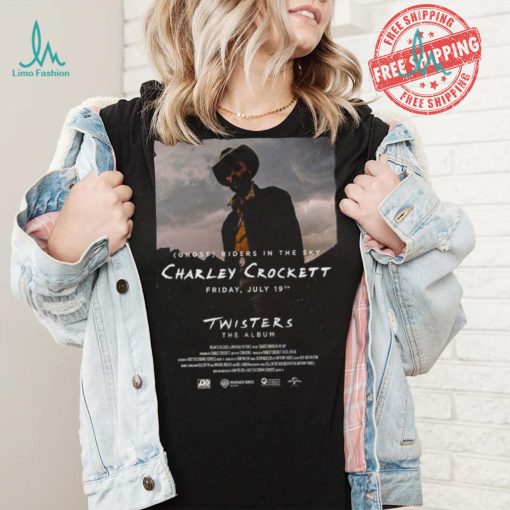 Official Charley crockett ghost riders in the sky from twisters movie the album shirt