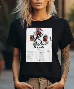 Official Charli XCX 2024 Tour 2024 Poster shirt
