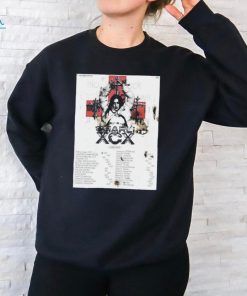 Official Charli XCX 2024 Tour 2024 Poster shirt