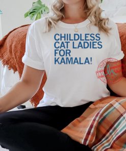 Official Childless Cat Ladies For Kamala Shirt