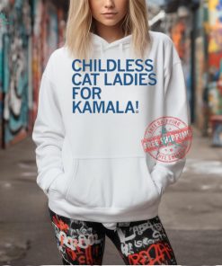 Official Childless Cat Ladies For Kamala Shirt