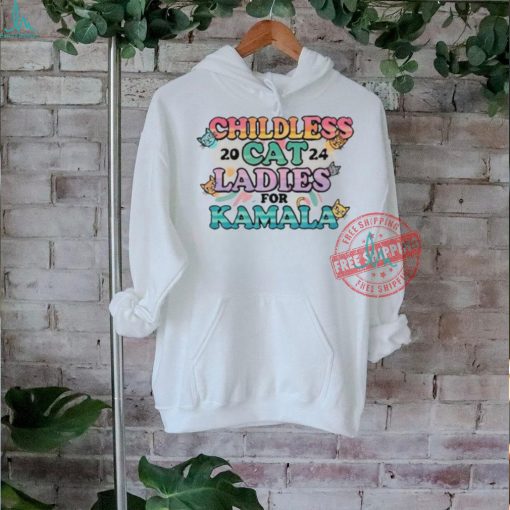 Official Childless cat ladies for Kamala 2024 T shirt