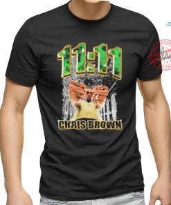 Official Chris Brown Emeralds And Gold Shirt