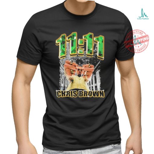 Official Chris Brown Emeralds And Gold Shirt