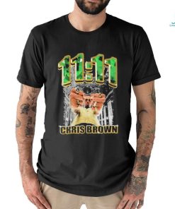 Official Chris Brown Emeralds And Gold Shirt