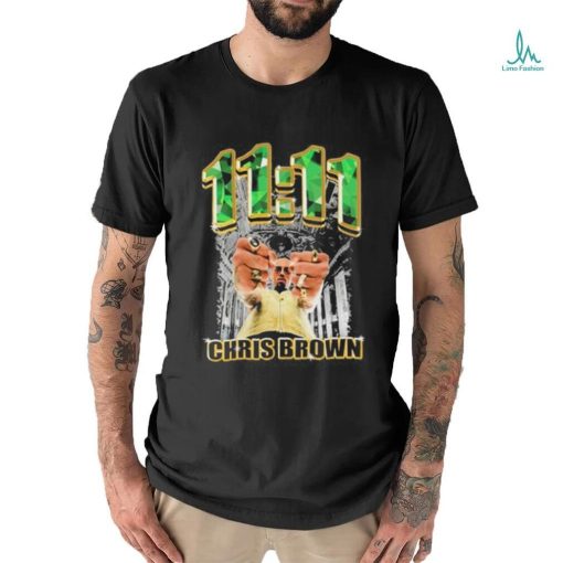 Official Chris Brown Emeralds And Gold Shirt