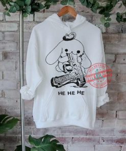 Official Cinnamon sanrio he he T shirt