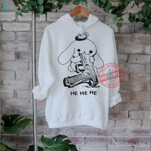 Official Cinnamon sanrio he he T shirt
