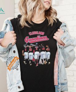 Official Cleveland Guardians Baseball Team Line Up Proud City T Shirt