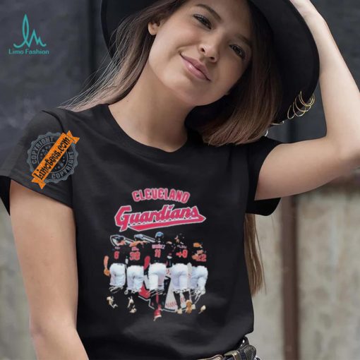 Official Cleveland Guardians Baseball Team Line Up Proud City T Shirt