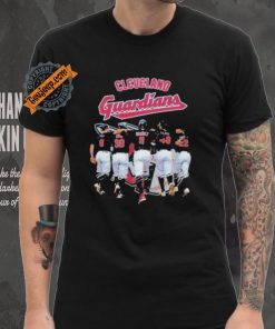 Official Cleveland Guardians Baseball Team Line Up Proud City T Shirt