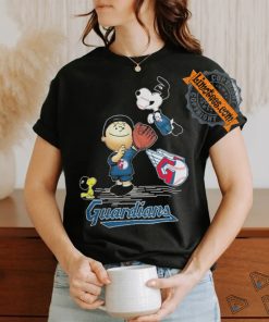 Official Cleveland Guardians The Peanuts Christmas t shirt