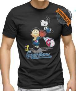 Official Cleveland Guardians The Peanuts Christmas t shirt