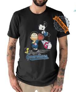 Official Cleveland Guardians The Peanuts Christmas t shirt