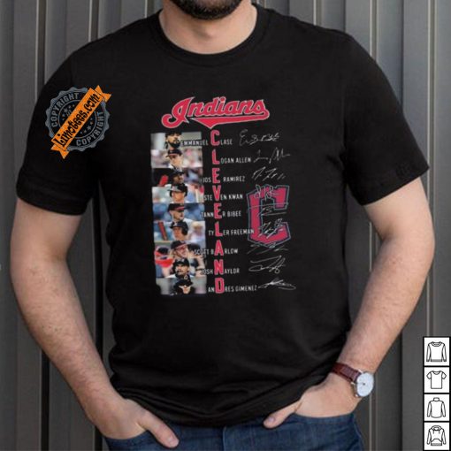 Official Cleveland Indiana Baseball Team True Starting Squad T Shirt