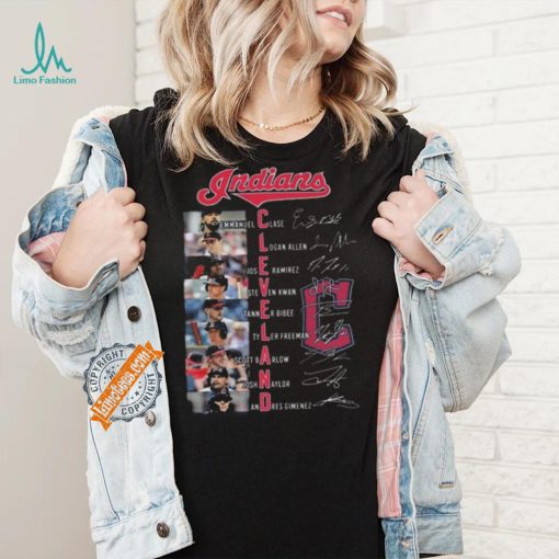 Official Cleveland Indiana Baseball Team True Starting Squad T Shirt