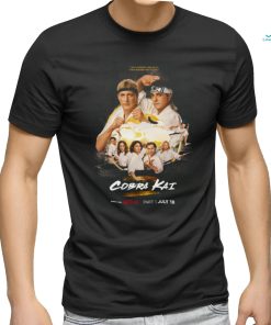 Official Cobra Kai Final Season Part One Releasing On Netflix On July 18 Classic T Shirt