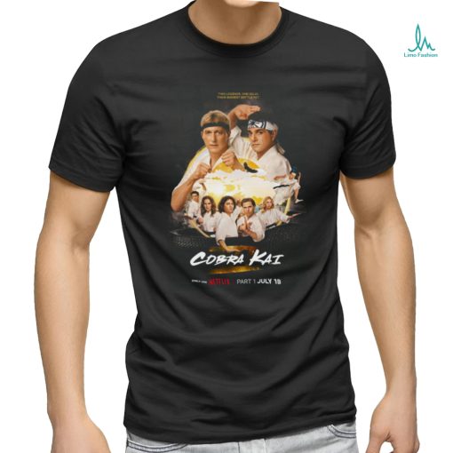 Official Cobra Kai Final Season Part One Releasing On Netflix On July 18 Classic T Shirt