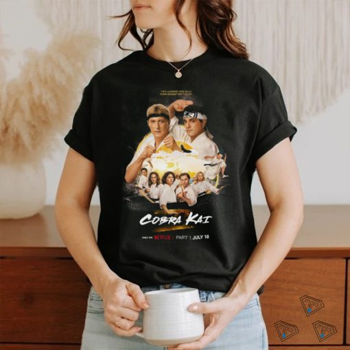 Official Cobra Kai Final Season Part One Releasing On Netflix On July 18 Classic T Shirt