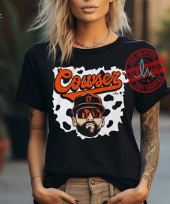 Official Colton Cowser Baltimore Orioles Cow Swag Head t shirt