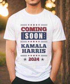 Official Coming Soon Kamala Harris 2024 T Shirt