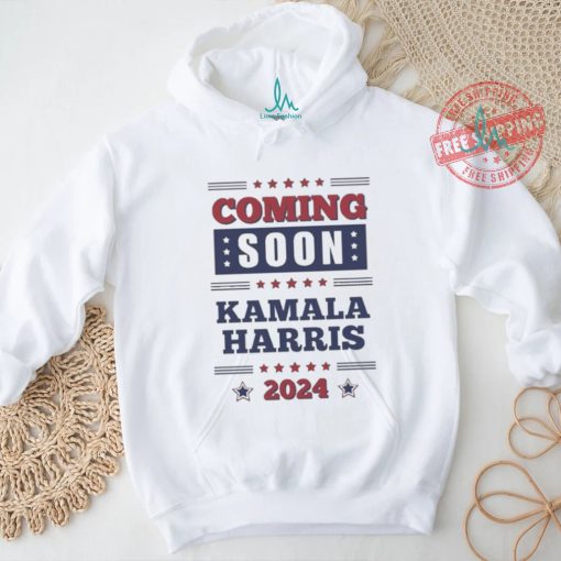 Official Coming Soon Kamala Harris 2024 T Shirt