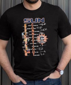 Official Connecticut Sun Women’s Basketball Greatest Players Signatures shirt