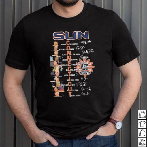 Official Connecticut Sun Women’s Basketball Greatest Players Signatures shirt