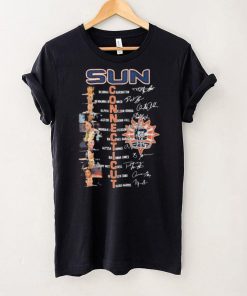 Official Connecticut Sun Women’s Basketball Greatest Players Signatures shirt