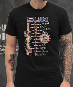 Official Connecticut Sun Women’s Basketball Greatest Players Signatures shirt