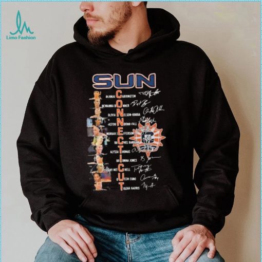 Official Connecticut Sun Women’s Basketball Greatest Players Signatures shirt