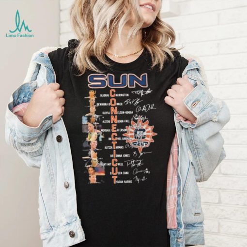 Official Connecticut Sun Women’s Basketball Greatest Players Signatures shirt
