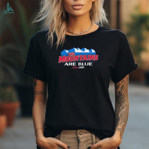 Official Coors X Pmt The Mountains Are Blue Pocket Shirt