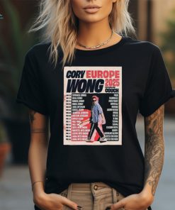 Official Cory Wong Shows Europe Tour 2025 Poster Shirt