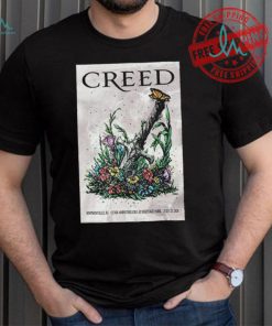 Official Creed Tour In Simpsonville SC On July 23 2024 Poster shirt