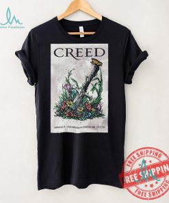 Official Creed Tour In Simpsonville SC On July 23 2024 Poster shirt