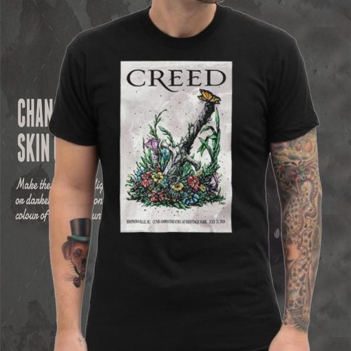 Official Creed Tour In Simpsonville SC On July 23 2024 Poster shirt