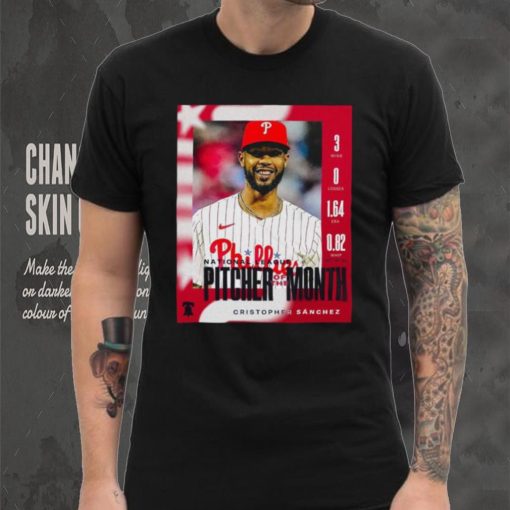 Official Cristopher Sánchez Philadelphia Phillies 2024 National League Pitcher of the Month Shirt