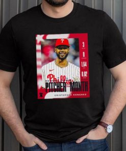 Official Cristopher Sánchez Philadelphia Phillies 2024 National League Pitcher of the Month Shirt