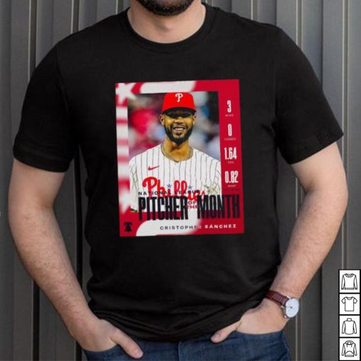 Official Cristopher Sánchez Philadelphia Phillies 2024 National League Pitcher of the Month Shirt