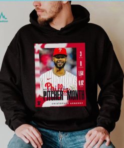 Official Cristopher Sánchez Philadelphia Phillies 2024 National League Pitcher of the Month Shirt