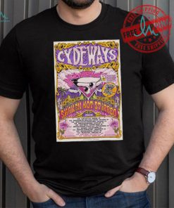 Official Cydeways Shaken Not Stirred 2024 Tour Poster shirt